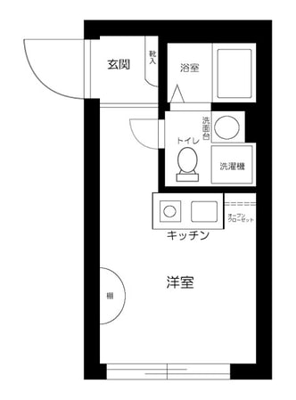 MG　LUXURY　SASAZUKAの物件間取画像